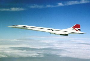 Brooklands concorde in flight