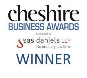 Cheshire Business Award Winner logo