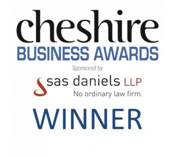 Cheshire Business Awards Winner logo