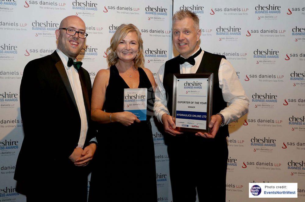 Hydraulics Online at Cheshire Business Awards 2018
