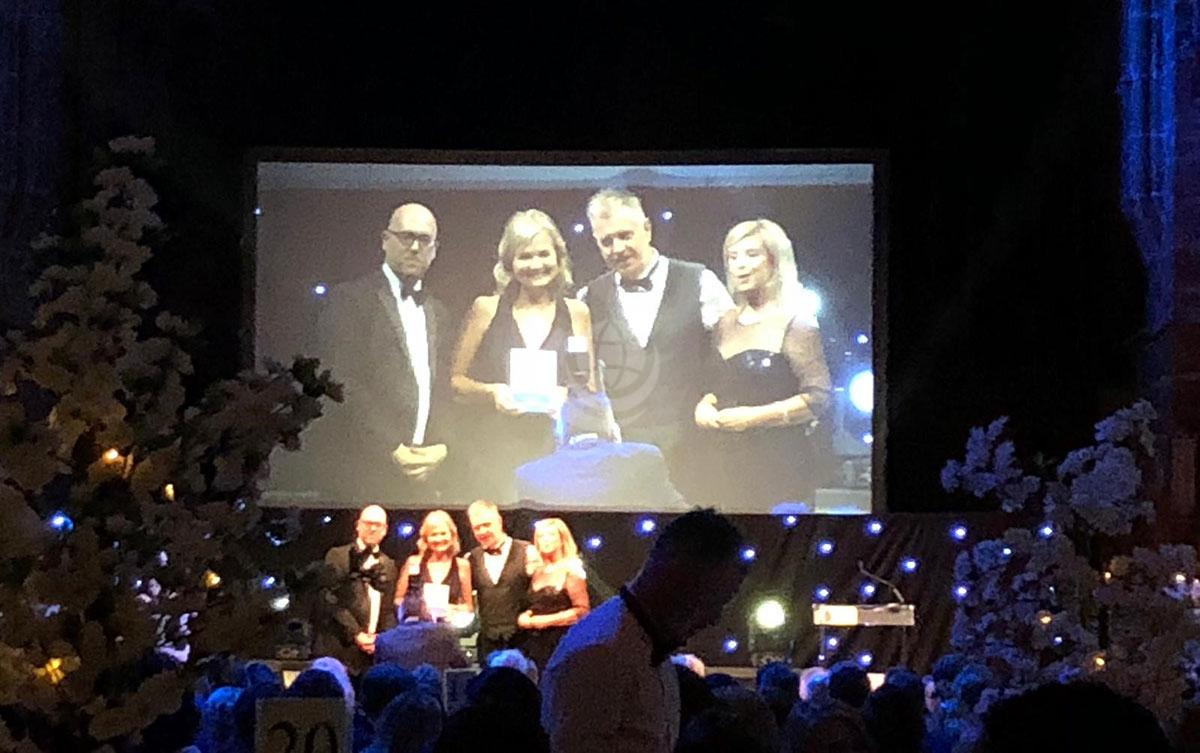 Cheshire Business Awards 2018 the winning moment