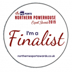 Northern Powerhouse Export Award Finalist logo