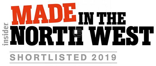 Made in the North West Shortlisted Award logo