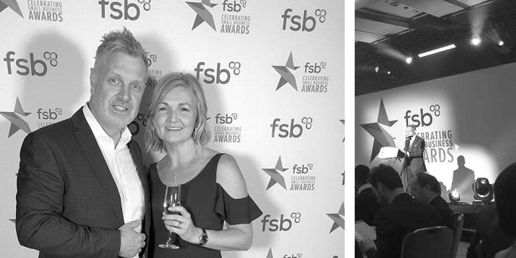 Mark and Helen Tonks at FSB Award night