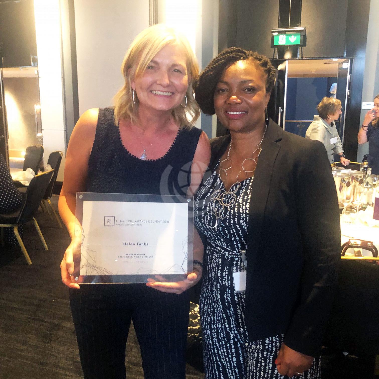 Female Entrepreneur of the Year Foward Ladies Awards 2019 Helen Tonks