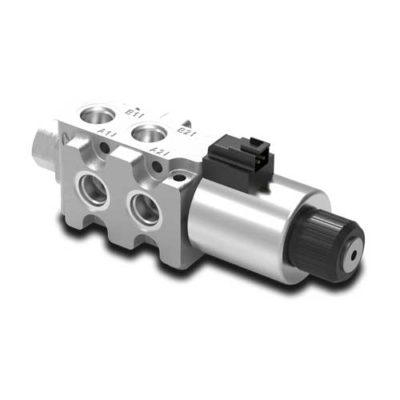 Stackable Spool Valves Walvoil DFE140 - Stackable Solenoid Diverter Valve | Hydraulics Online