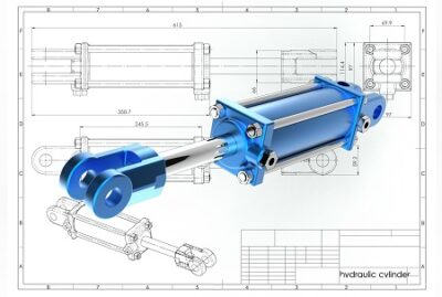 tie rod hydraulic cylinder