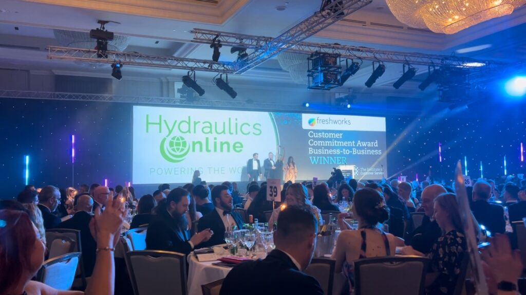 Hydraulics Online UK Customer Satisfaction Awards - Customer Commitment Business-to-Business