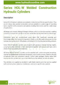 bespoke custom hydraulic cylinders