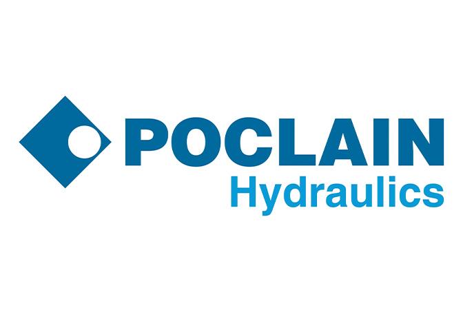 Poclain Hydraulics Brand Logo on Hydraulics Online
