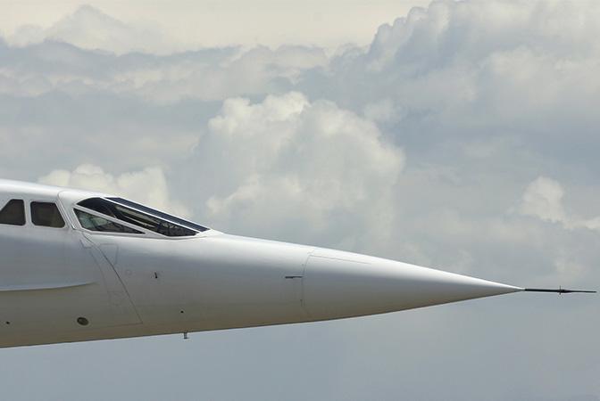 Concorde brief introduction hydraulic droop-nose