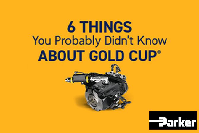 6 things you probably didn't know about Parker GOLD CUP hydraulic Pumps and motors