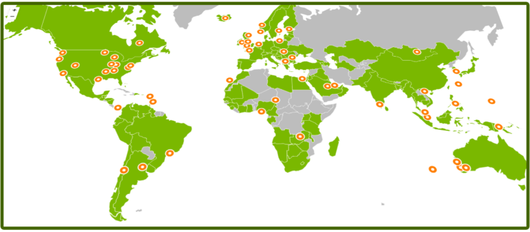 Hydraulics Online World Map